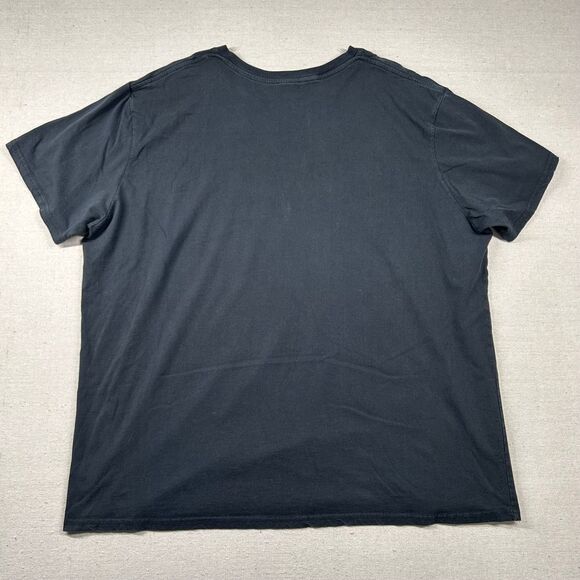 Rafael Nadal Shirt Mens 4xl Tennis Solid Black Baggy Oversized Thrashed T-Shirt - Picture 2 of 11